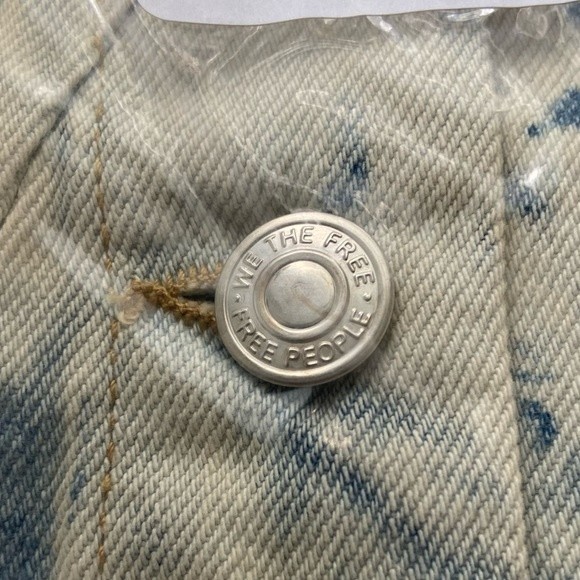 NWT!! Free People Denim Jacket - Picture 10 of 11
